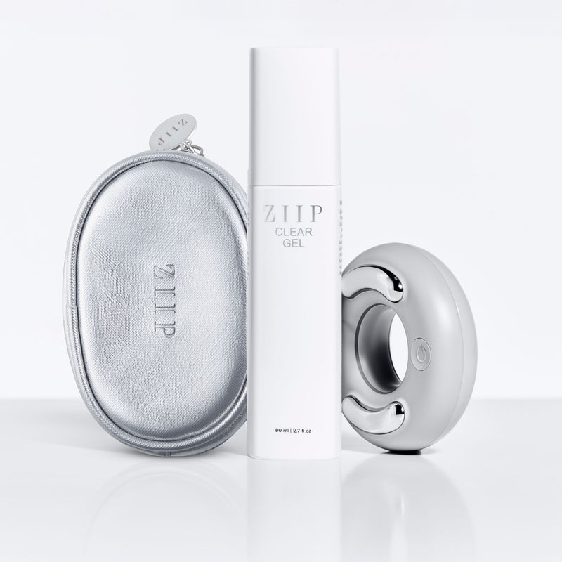 ZIIP DOT Grau & Clear Gel