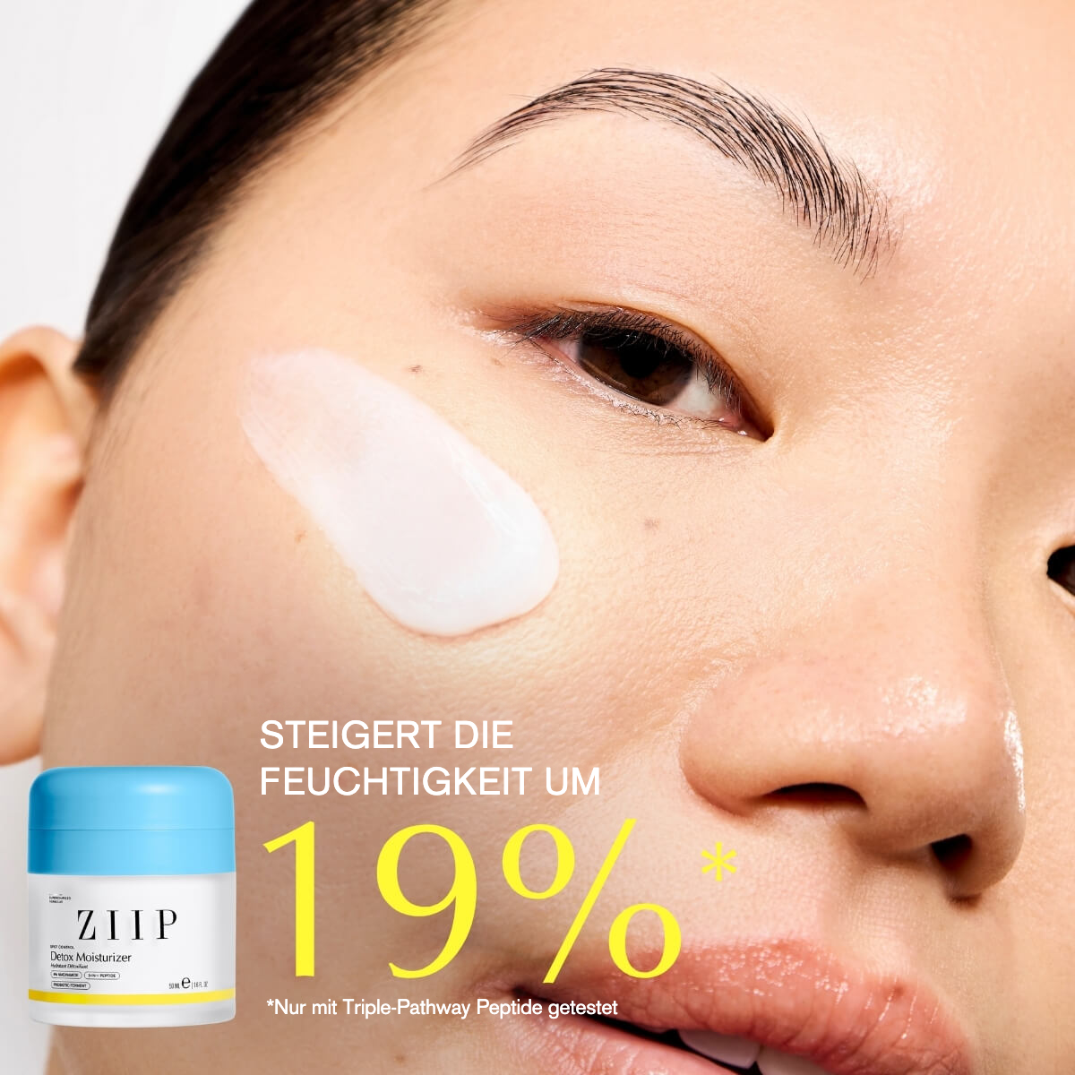 ZIIP Detox Feuchtigkeitscreme + Niacinamid