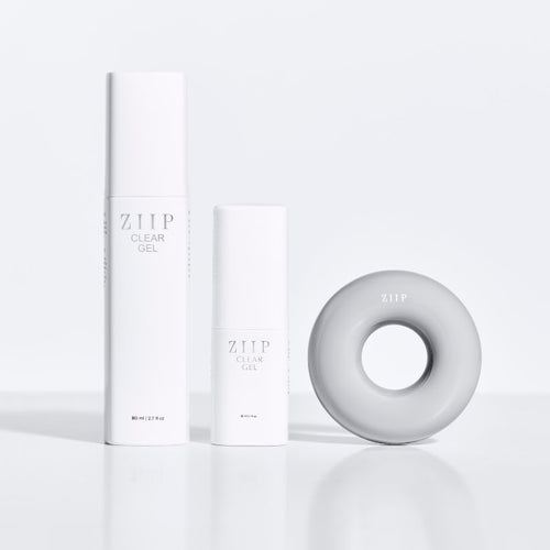 ZIIP DOT Grau & Clear Gel