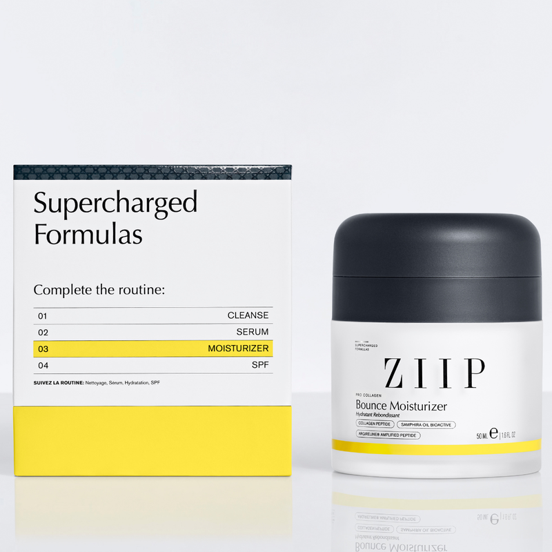 ZIIP Bounce Feuchtigkeitscreme + Kollagen-Peptide